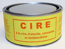 Cire d'abeille antiquaire pâte