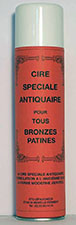 Cire bronzes patinés (Aérosol)