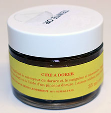 Cire à dorer