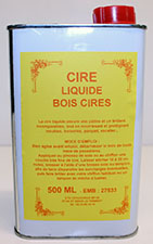 Cire antiquaire liquide pour bois cirés