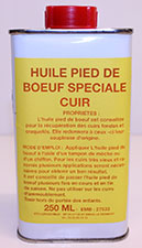 Huile pied de boeuf spéciale cuir