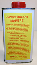 Hydrofugeant marbre