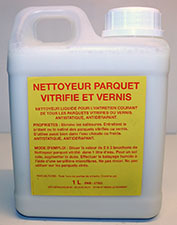 Nettoyeur parquet vitrifié et vernis