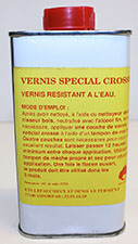 Vernis spécial crosse